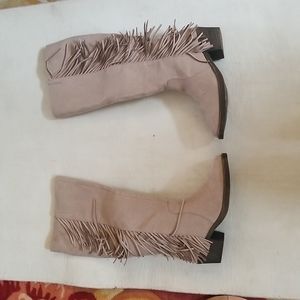 New tan cowboy boots